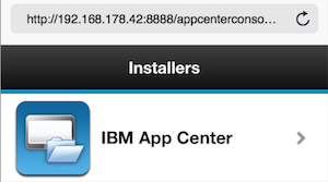 Image of application installer app