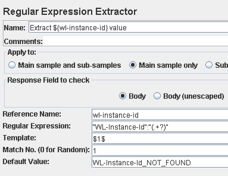 extract instance id
