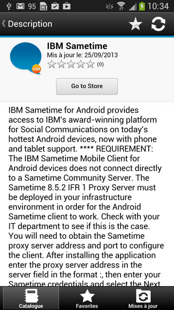 Vom mobilen Client auf dem Gerät auf eine Anwendung in Google Play zugreifen