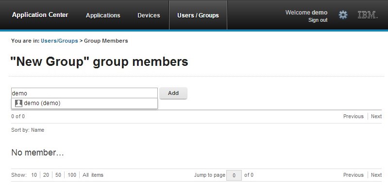 Managing group membership