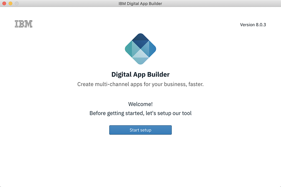 Digital App Builder 설치