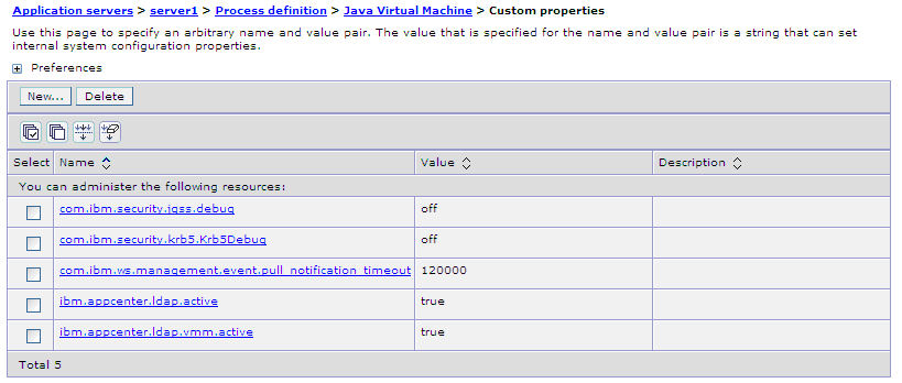 WebSphere Application Server v8에서 LDAP을 사용한 Application Center에 대한 ACL 관리